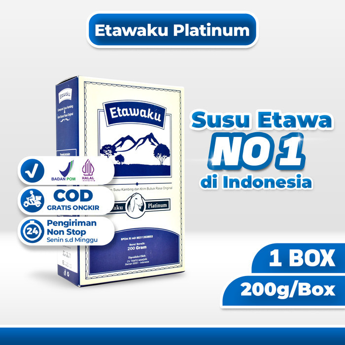 

[[Promo]]BEST SELLER Susu Kambing Etawaku Platinum: Atasi Sesak Nafas dan Nyeri Sendi