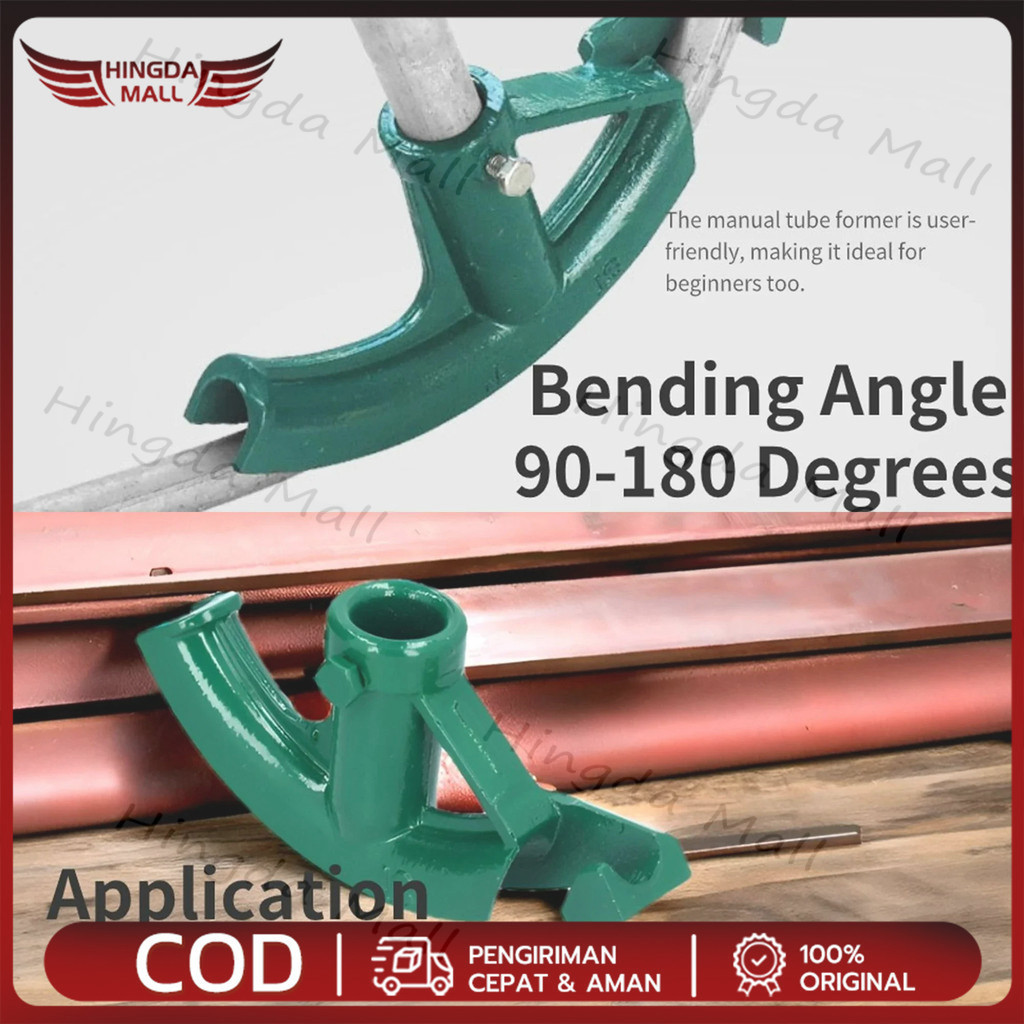 Penekuk Pipa Besi 3/4" 20mm Mesin Bending Pipa Alat Tekuk Pipa Tabung Manual Bending Pipa 20mm Pipe 