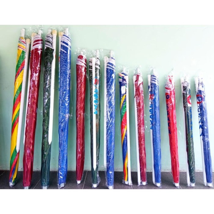 Payung Pantai Tenda Jualan Jumbo Anti UV 42''210cm Double Layer 2 lapis Original Osaka/Nagoya - Warn