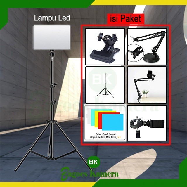 TERMURAH Lampu Foto Lampu LED Video Light Fill light 6 inch 8 inch Tripod Ring Light Lampu Fotografi