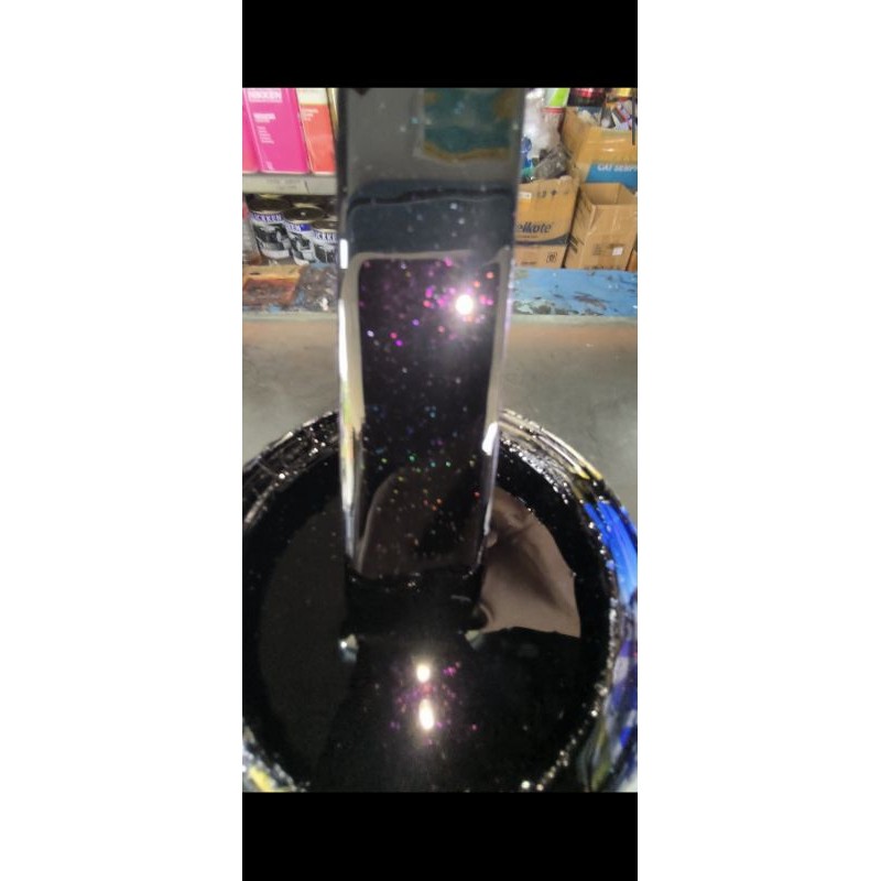 Cat PU Galaxy Black Pink