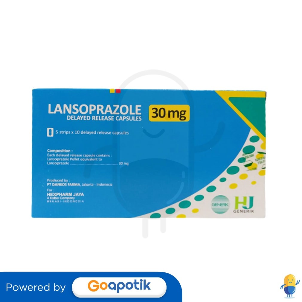 Lansoprazole Hexpharm 30 Mg Box 50 Kapsul