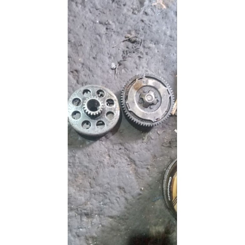 set kampas kopling + ganda suzuki tornado