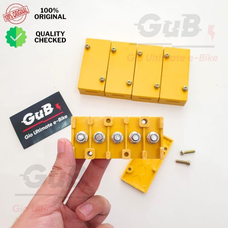 Terminal Blok Sepeda Listrik / Terminal Block 5 Kabel ))___