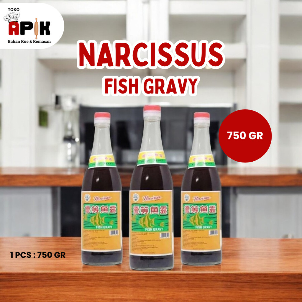 

NARCISSUS FISH GRAVY / KECAP IKAN / 750 GRAM