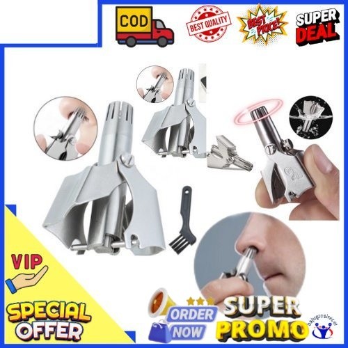 Bisa Cod Cukur Bulu Hidung / Cukuran Bulu Hidung / Alat Pencukur Bulu Hidung / Mesin Gunting Cukur B