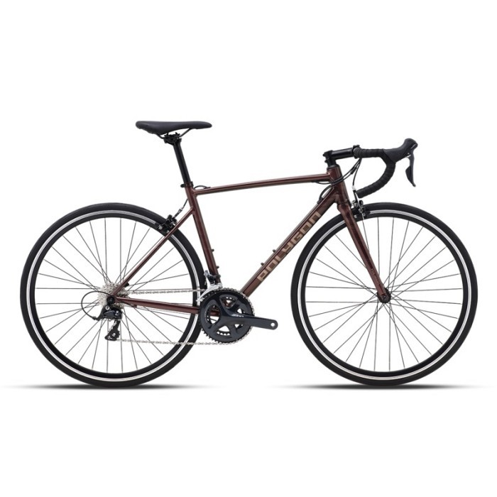 SEPEDA ROAD BIKE POLYGON STRATTOS S3 TERBARU GARANSI RESMI - BROWN, S