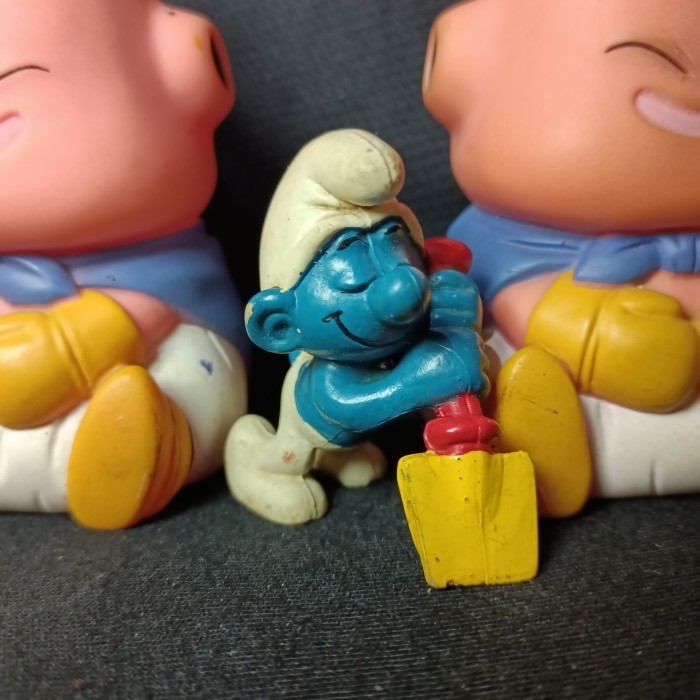 smurf shcleich vintage figure smurf pemalas