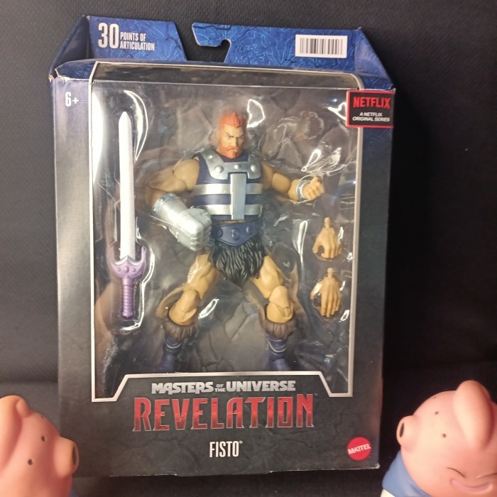 mattel Masters Of The Universe Revelation fisto figure ori
