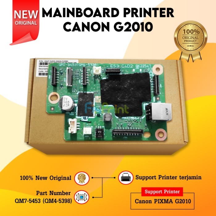 Board Printer G2010 Mainboard Canon G 2010 Motherboard New Original
