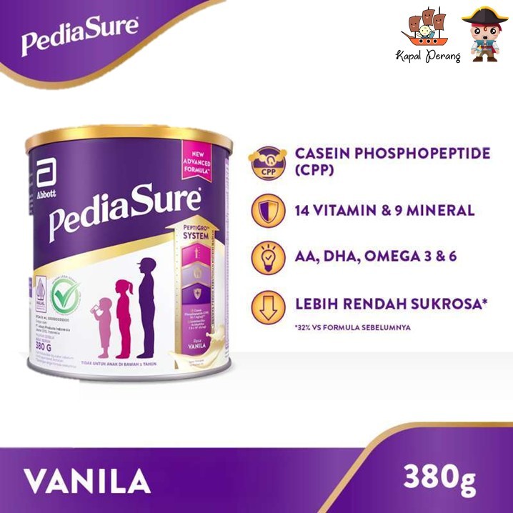 Pediasure Triplesure Vanila 400 gram