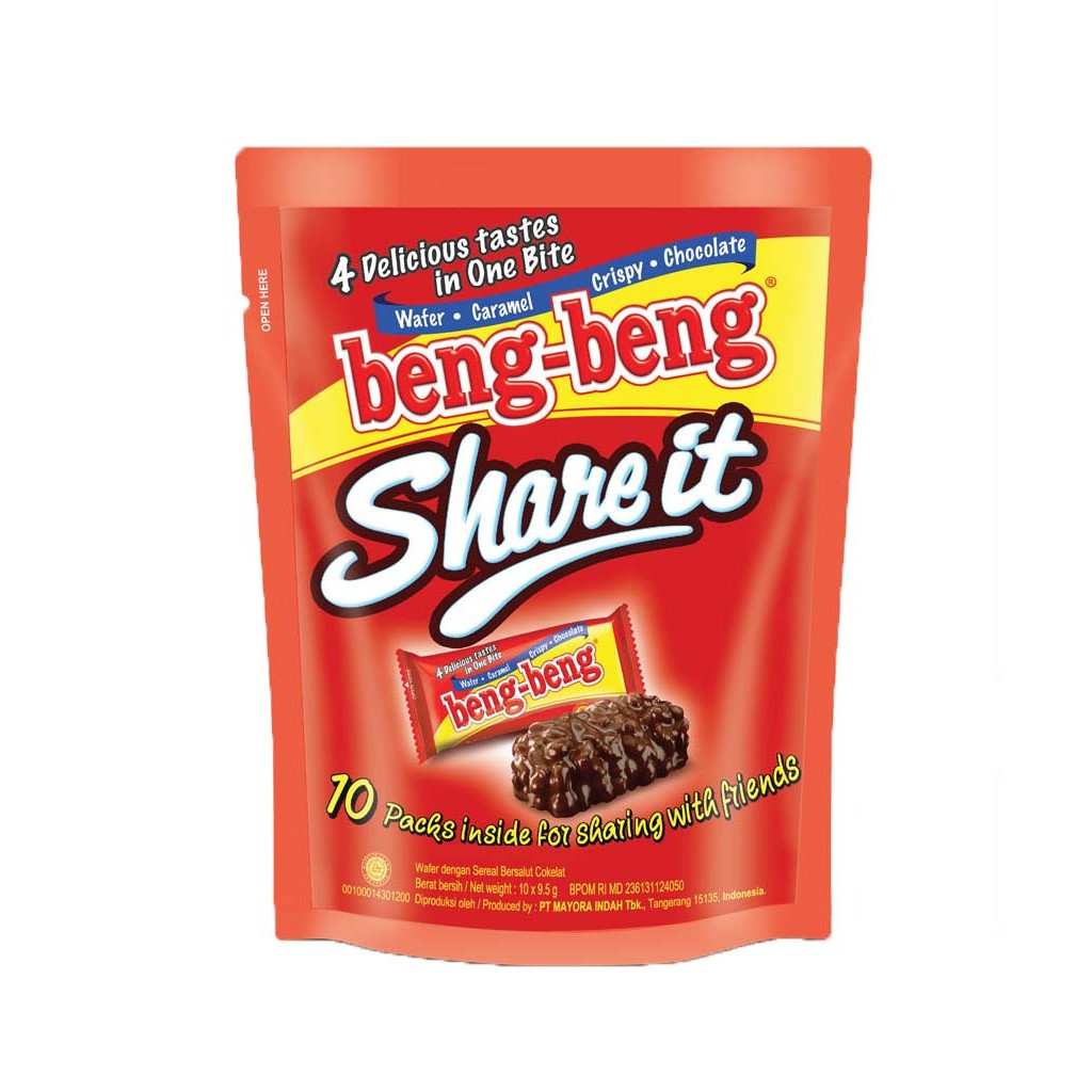 

BENG BENG Share It Pouch Wafer Caramel Crispy Chocolate isi 10pcs