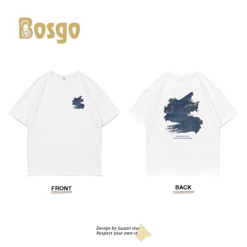 Fly Boy Korean Style T-shirt Baju Oversize Pria Putih Distro Lengan Pendek Kaos Pria Wanita Combed 2