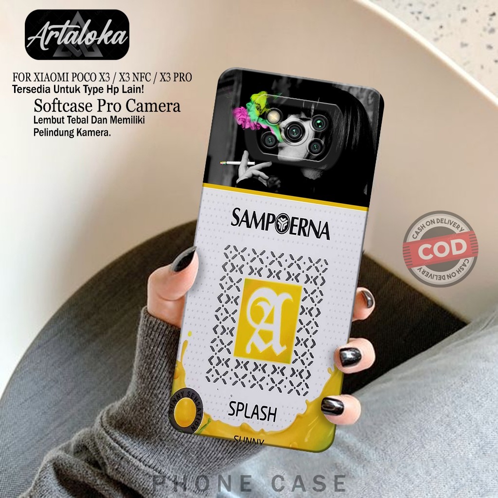 Softcase Hp Xiaomi Poco X3/X3 NFC/X3 PRO Fashion Case RK Case Poco X3/X3 NFC/X3 PRO Silikon TPU Pro 