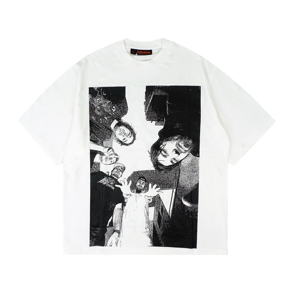 Deftones Relaxed Fit Tshirt White Original