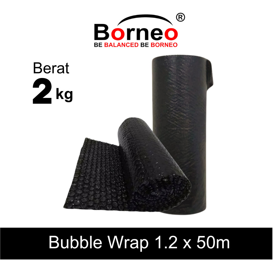 

Bubble Wrap Hitam 1,2 x 50 M (2 kg)