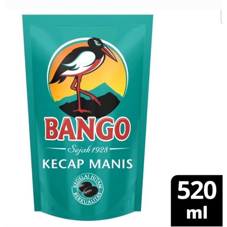 

Kecap Bango Manis Refil 520ml/720gr Asli Indonesia