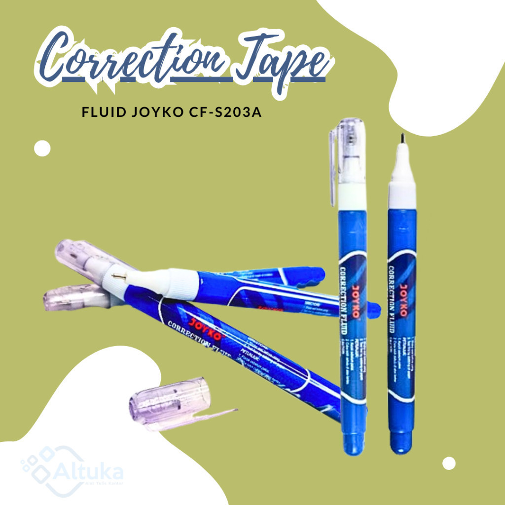 

Stipo Cair / Correction Pen / Correction Fluid / Tipe X Joyko CF-P235