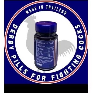 Vitamin Ayam Aduan Derby Pills Energizer doping Ayam petarung Bangkok By Thailand