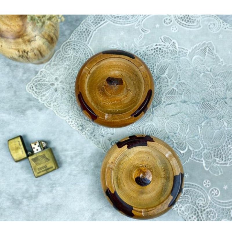 Asbak Rokok / Tempat Abu / Asbak Kayu / Tempat rokok