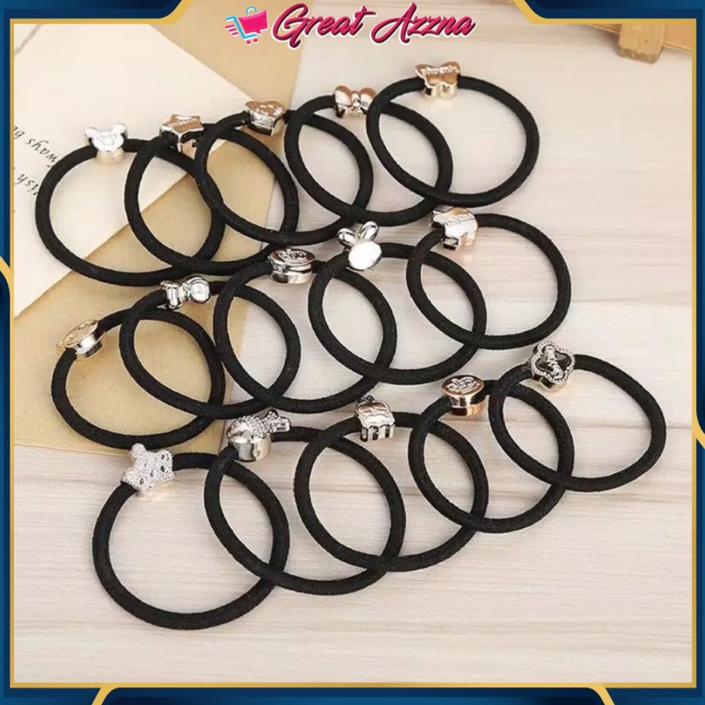 Ikat Rambut Gelang Karet Gelang Body Jewerly Fashion Wanita Kunciran Rambut