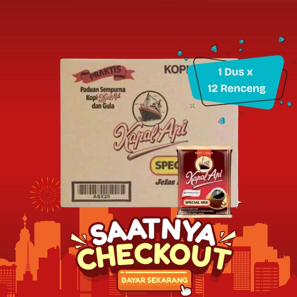 

KAPAL API SPECIAL MIX 24GR 1 DUS ISI 120PCS