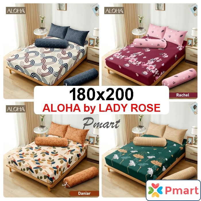 TERLARIS SPREI ALOHA 180x200 / SPREI ALOHA KING / SPREI POLOS 180x200