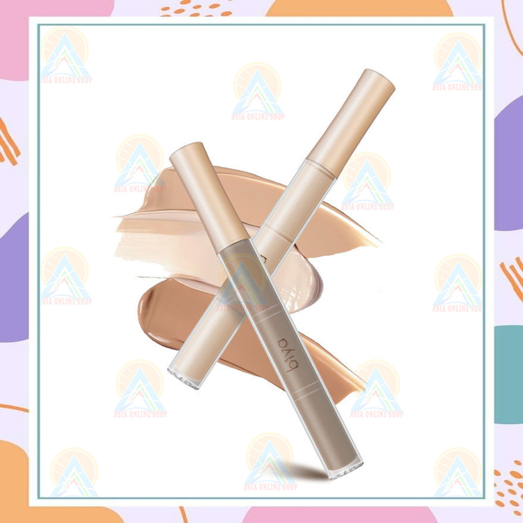BIYA Coutouring Brightening Liquid  Creamy Coractor Long Lasting Hydrating #BY8906