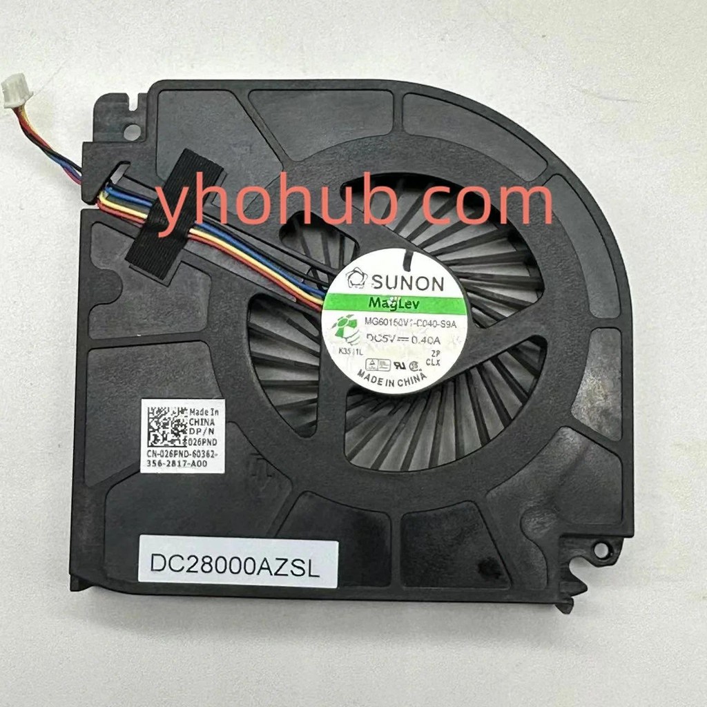 SUNON MG60150V1-C040-S9A DC 5V 0.40A Server Cooling Fan