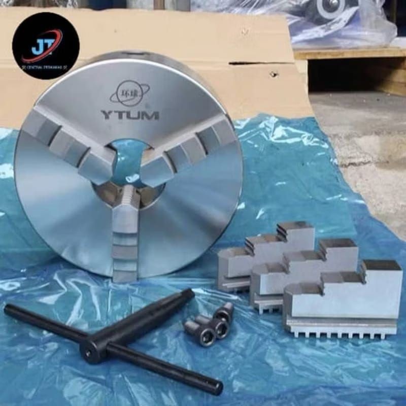 Chuck Bubut 6" (3 Jaw) | Claw Bubut | Catok Kepala Bubut (BOLA DUNIA)