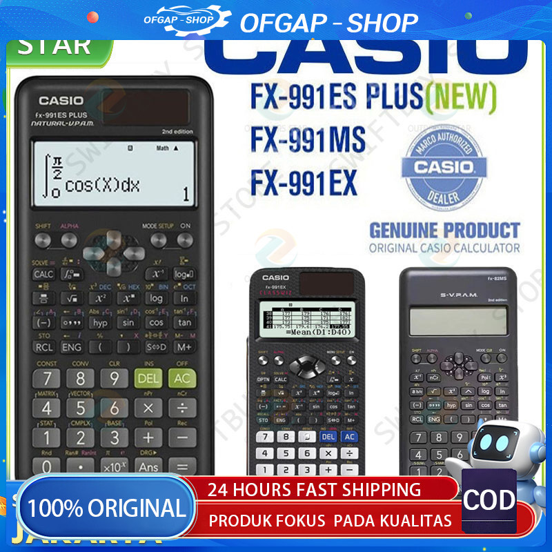 

Kalkulator Scientific Casio Matahari/40 Konstanta Rumus ilmiah Calculator Scientific Casio Kalkulator Casio Scientific 417 Fungsi/Dua Sumber Tenaga Baterai Dan Tenaga FX-991EX/991ES-Plus