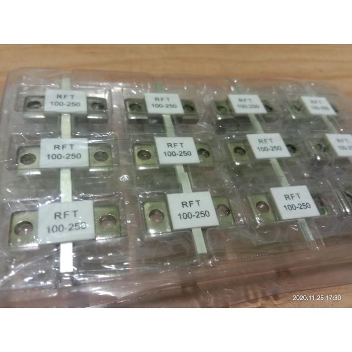 DC99 RFlange dummyload 250 Watt 100 Ohm 250W 100R RF Resistor dummy load RFT 250-100 Flange - Not Sp
