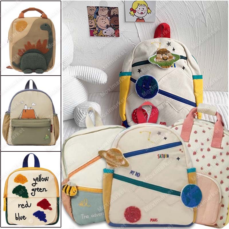 6 Jenis Tas Ransel Anak Pola Dinosaurus Planet Tas Bahu Pola Kartun Tas Sekolah Kecil Lucu Tas Sekol