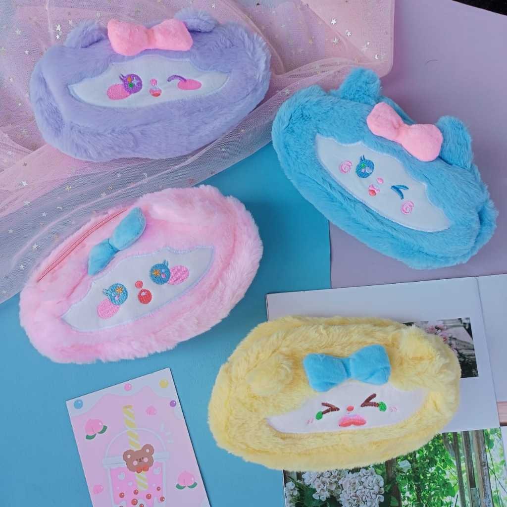 

Cod Tempat Pensil Resleting Karakter SANRIO BULU / Tempat Pensil Bulu PREMIUM / Kotak Pensil Bulu Halus Lucu / Pouch Fashion Aesthetic Style
