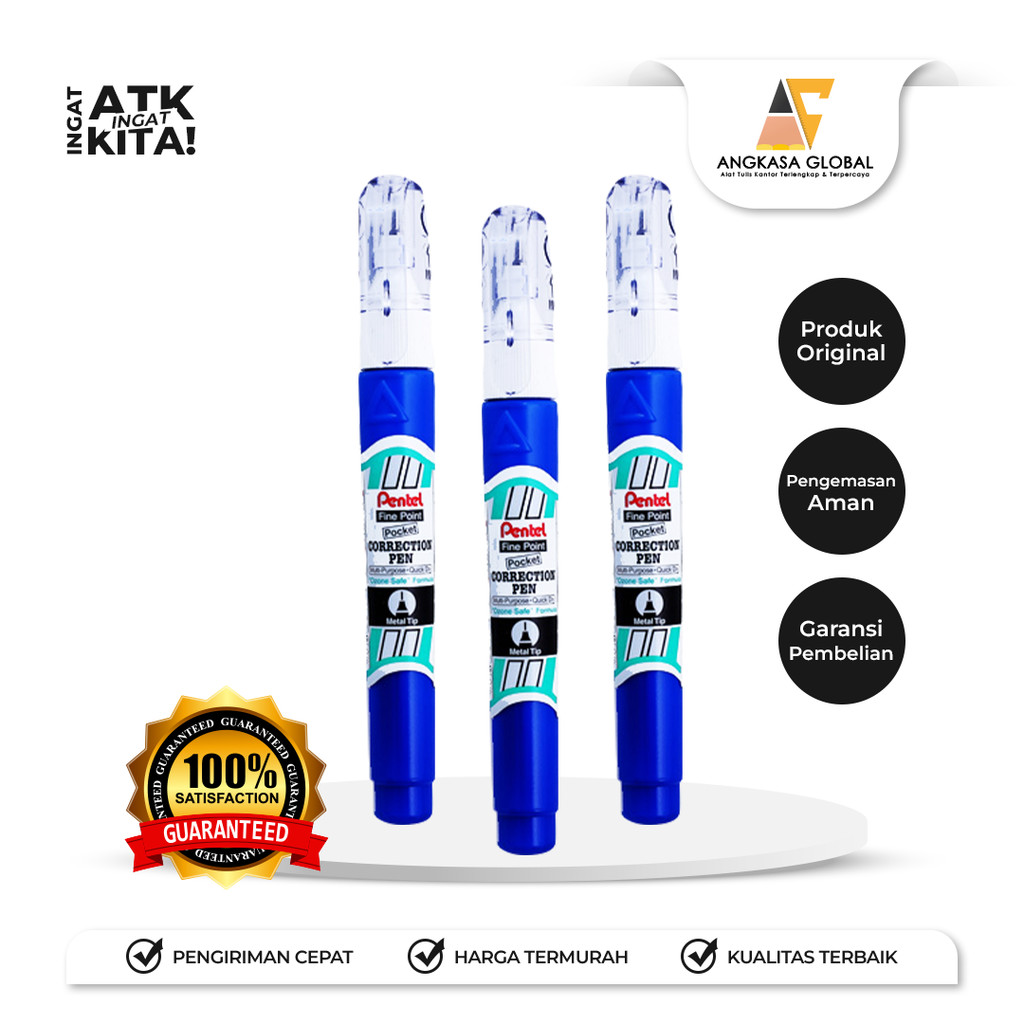 

PENTEL TIPE-X CAIR/ CORRECTION FLUID ZL62W (1PC)