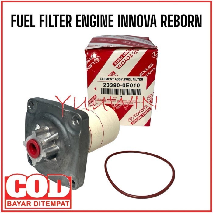 FUEL FILTER ENGINE INNOVA REBORN - FILTER SOLAR BAWAH HILUX REVO INNOVA REBORN