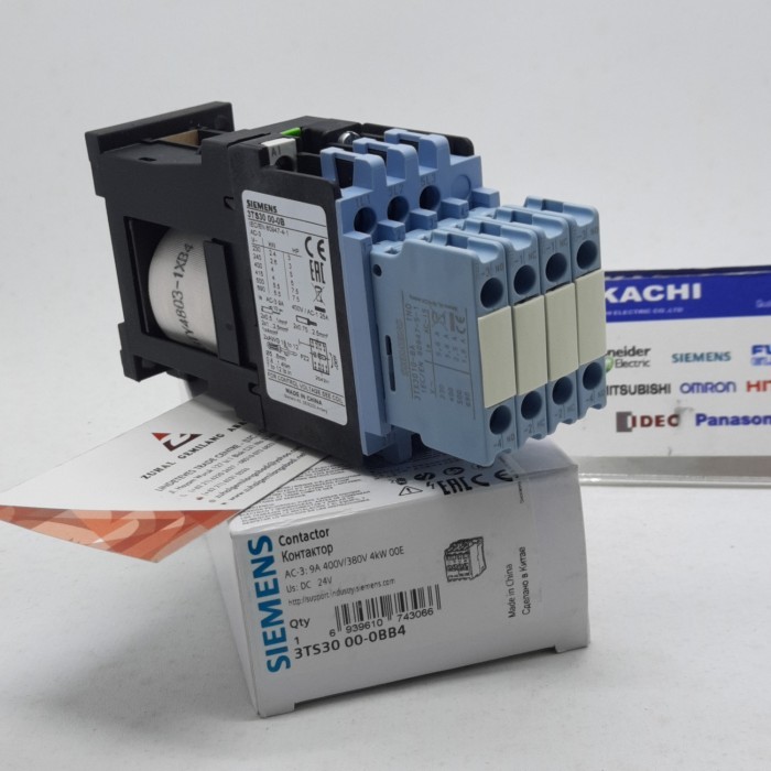 TJP99 3TS3000-0ABB4 + AUX 2NO2NC (24VDC) ( 3TF30 ),CONTACTOR SIEMENS