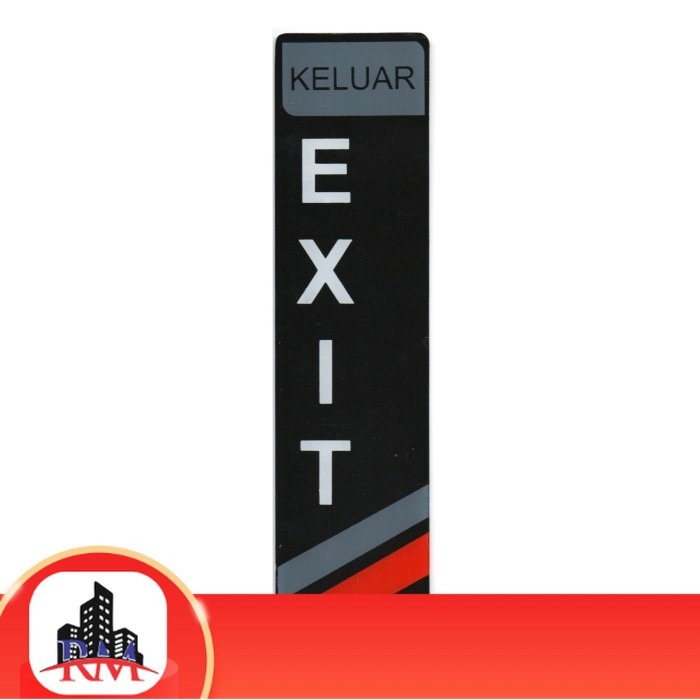 

Papan Tanda / Sign Board / Label Acrylic EXIT LK 250 C