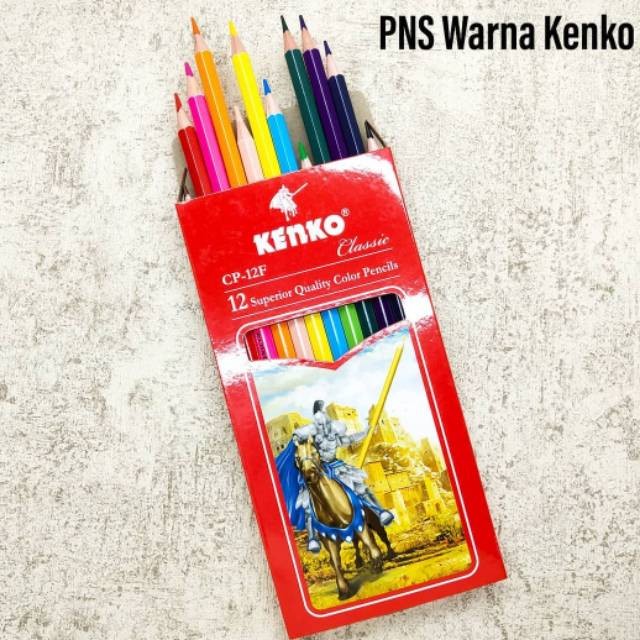 

(SN.ATK) Pencil Warna / Pensil Warna Kenko 12 Warna Panjang