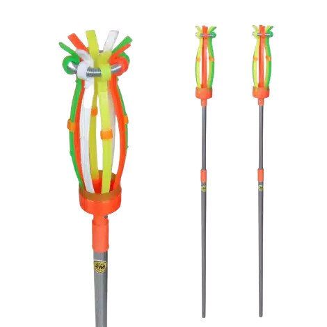 Tongkat Lampu Stik - Lampu Stik Panjang - Tongkat Gala Lampu 8 Jari