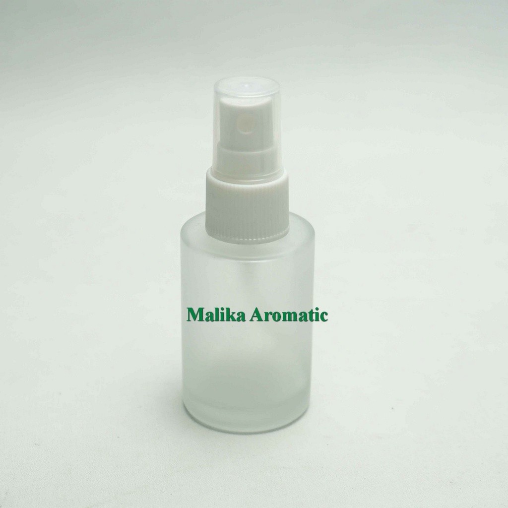 Serum 30 ml Kaca RF Clear Frossted Tutup Spray / Botol Kaca Spray / Botol Parfum / Serum Kaca Spray 