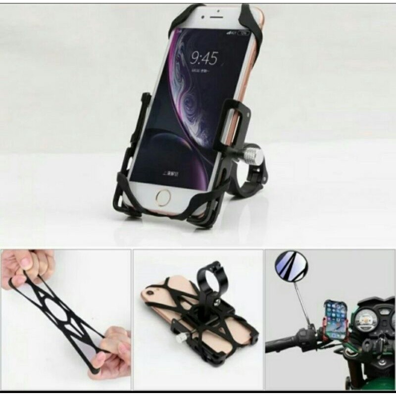 holder  hp stang guB P10 handphone speda motor pcx,adv,cb 150r,verza,mega pro