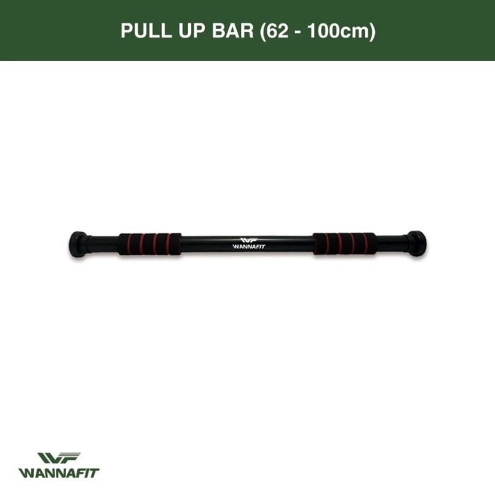 ✨TERLARIS  -WANNAFIT pull up bar PullUp Door Chin Up Bar Alat Body builder - pull up60-100CM