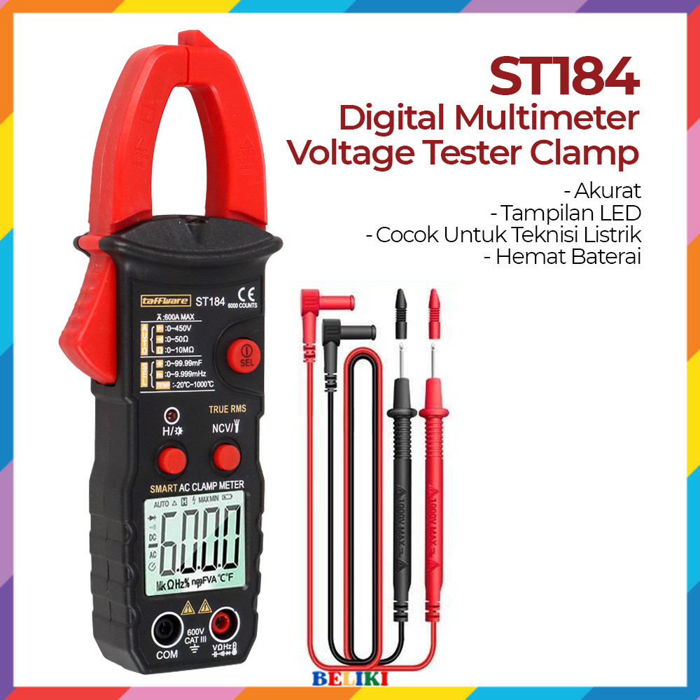 ANENG Digital Multimeter Voltage Tester Clamp - ST184