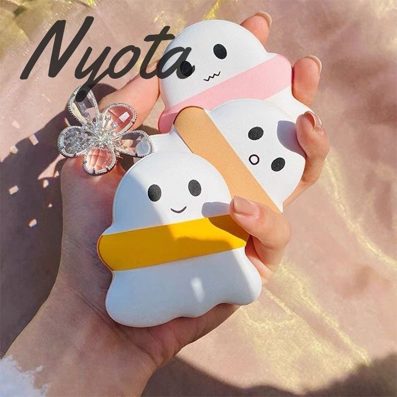 Nyota1 Bedak Puff Berbantalan Udara Tebal Bentuk Lucu Spons Rias dengan Sensor Udara