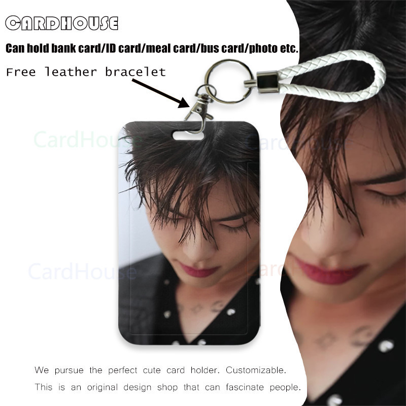 

( CardHouse ) ID CARD HOLDER LANYARD KOREA DIY NAME ZEROBASEONE Tempat Kartu Photocard Photo Card