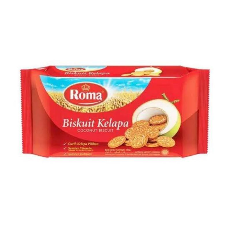 

Roma Biskuit Kelapa 300 Gr