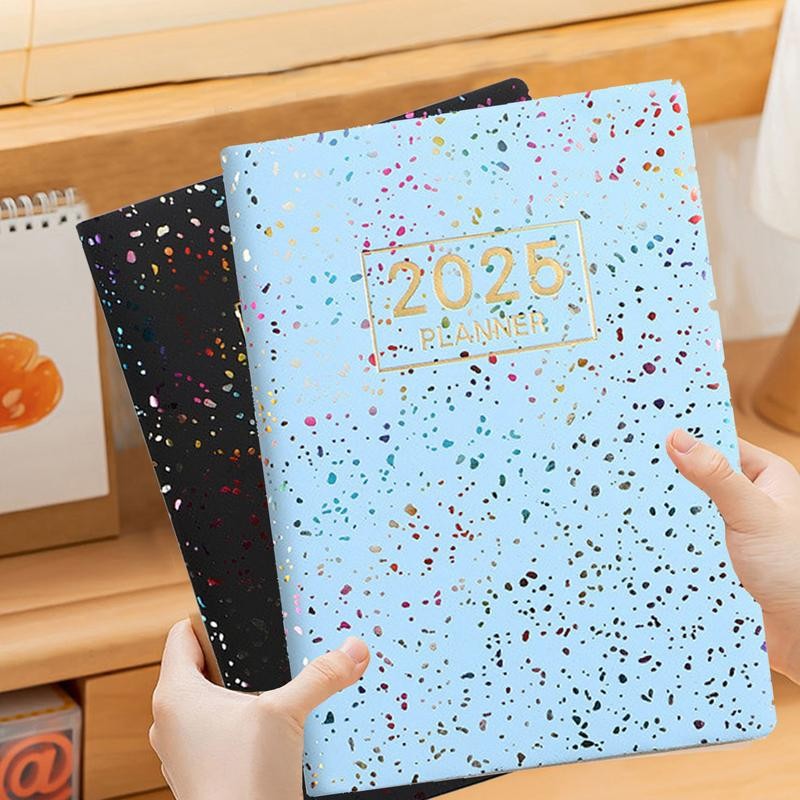 

2025 Planner Notebook English Design Note And To-Do Organization Weekly Monthly Note Book Daily To Do List Planner For Daily