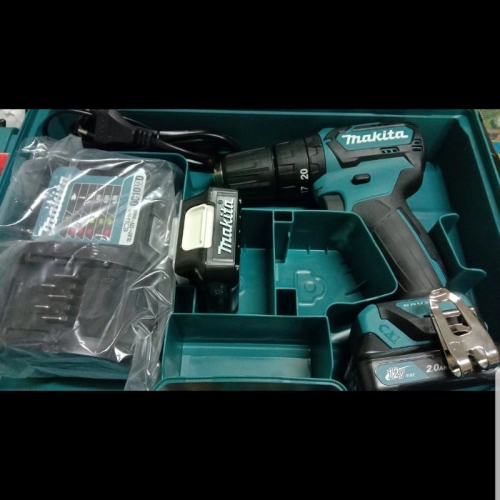 Mesin Bor Baterai Makita HP332DWAE Cordless Hammer Drill Makita HP 332 DWAE