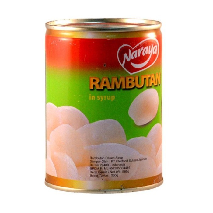 

NARAYA RAMBUTAN IN SYRUP 565G Harga Termurah